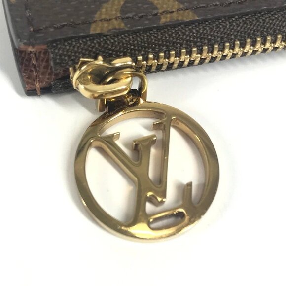 LOUIS VUITTON M81880 Monogram Card Case Porte Carte-Romy Wallet coin purse - Picture 4 of 9